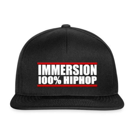 Casquette Snapback IMMERSION 100% HIPHOP