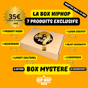 Offrir la Box HIPHOP pendant 6 mois