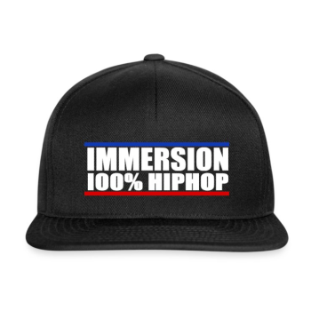 Casquette IMMERSION 100% HIPHOP - FR - Casquette IMMERSION 100% HIPHOP - FR