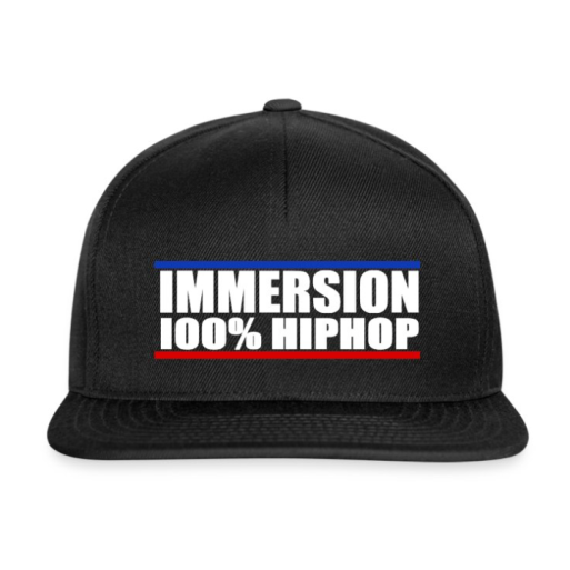 Casquette IMMERSION 100% HIPHOP - FR Casquette IMMERSION 100% HIPHOP - FR