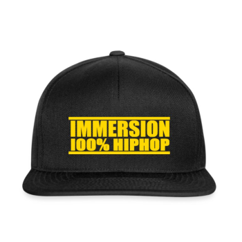 Casquette IMMERSION 100% HIPHOP - Casquette IMMERSION 100% HIPHOP