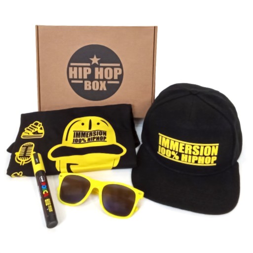 Box Collector IMMERSION 100% HIPHOP Jaune édition limitée Box Collector IMMERSION 100% HIPHOP Jaune édition limitée