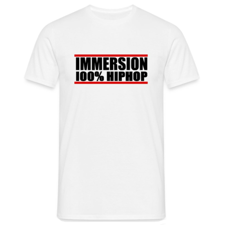 T-shirt IMMERSION Blanc