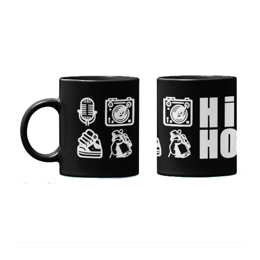 Mug HIPHOP Noir Mug HIPHOP Noir