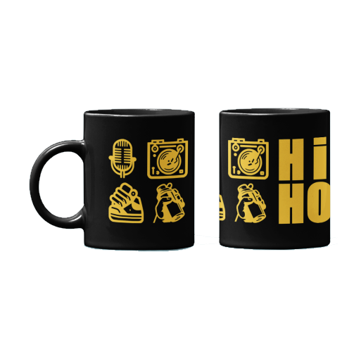 Mug HIPHOP Noir Mug HIPHOP Noir
