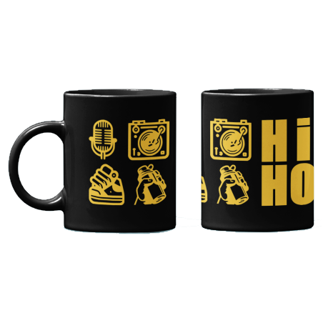 Mug HIPHOP Noir