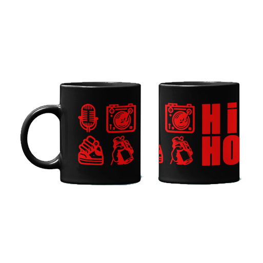 Mug HIPHOP Noir Mug HIPHOP Noir